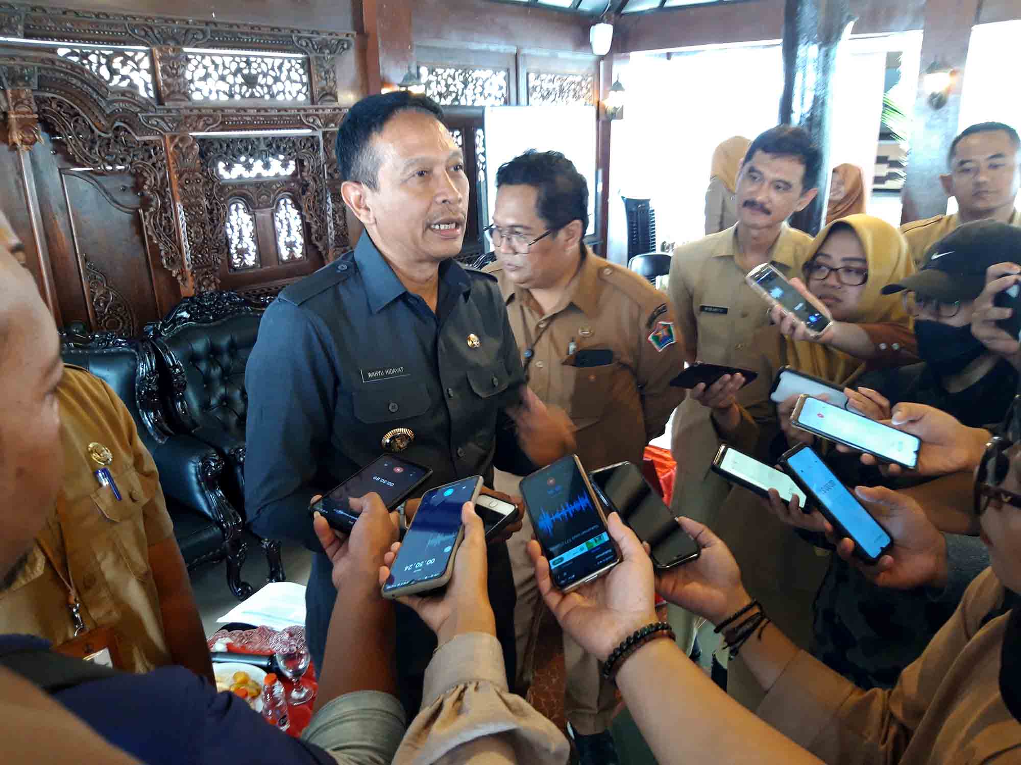 Penjabat Wali Kota Malang Wahyu Hidayat.