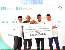 BSI dan BSI Maslahat Resmikan Program Masjid BSI Empowerment 