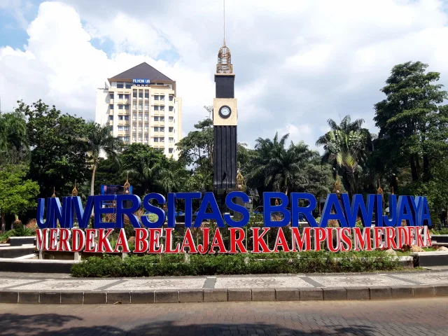 Kampus Universitas Brawijaya, Malang, Jawa Timur. Foto: Tugusatu/Bagus Suryo
