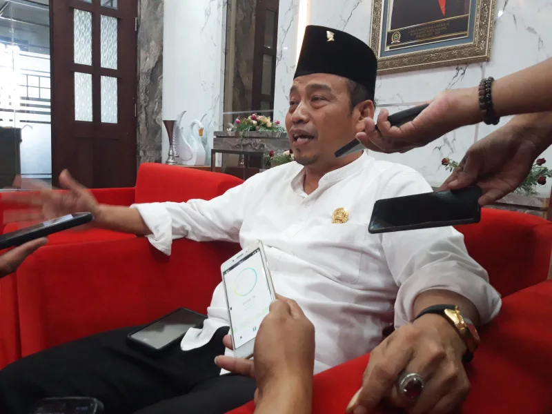 Sekretaris Komisi C DPRD Kota Malang Ahmad Wanedi di gedung DPRD Kota Malang, Senin (3/6). Foto: Tugusatu/Bagus Suryo