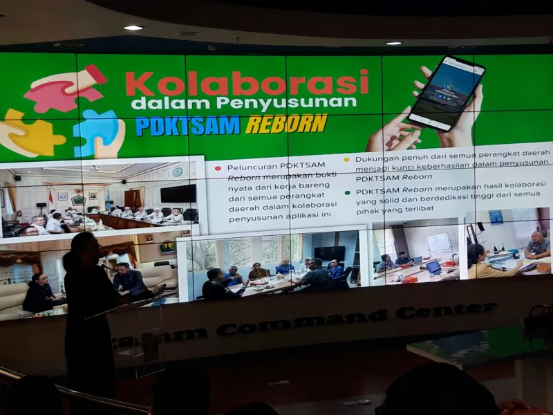 Peluncuran PDKTSAM Reborn Kota Malang, Rabu (19/6). Foto: Tugusatu/Bagus Suryo