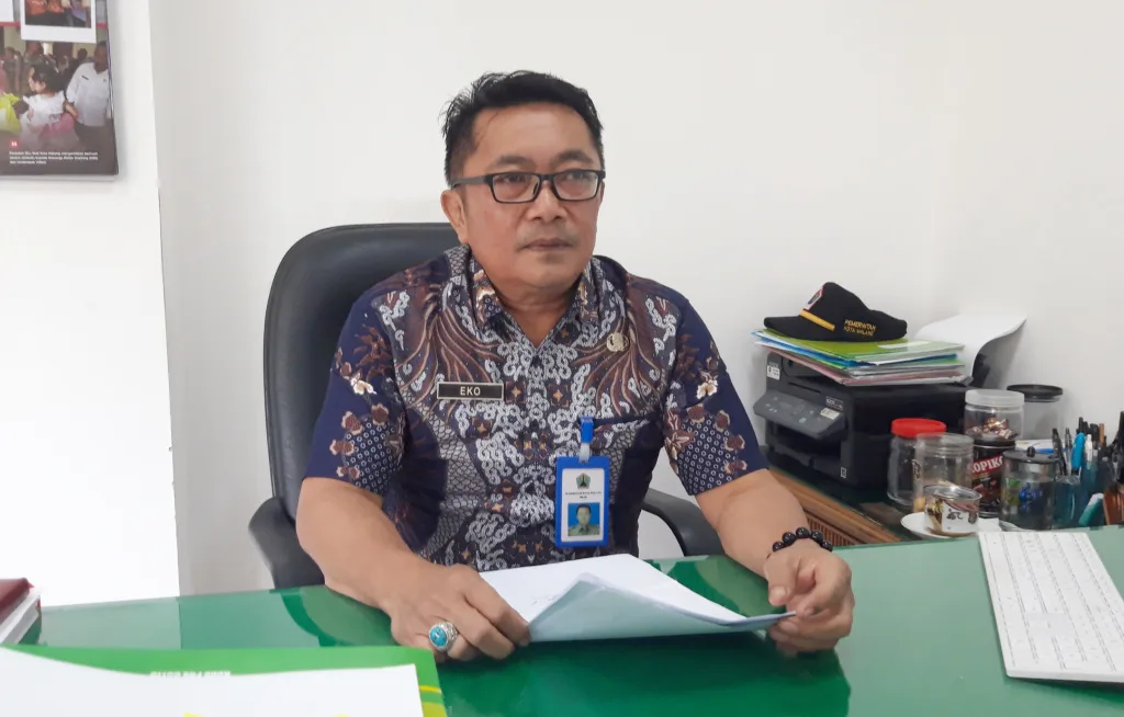 Kepala Bidang Aset Badan Keuangan dan Aset Daerah (BKAD) Kota Malang Eko Fajar Arbandi. Foto: Tugusatu/Bagus Suryo