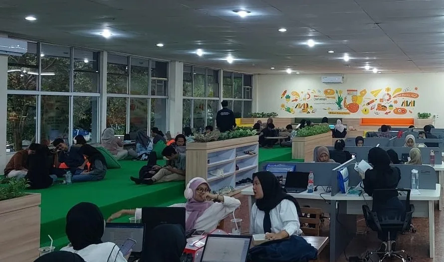 Perpusatakaan UB semakin nyaman setelah diremajakan. Ist