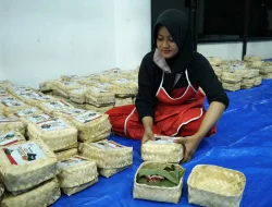 Realisasikan Green Qurban, Daging Dibungkus Daun Singkong dan Talas