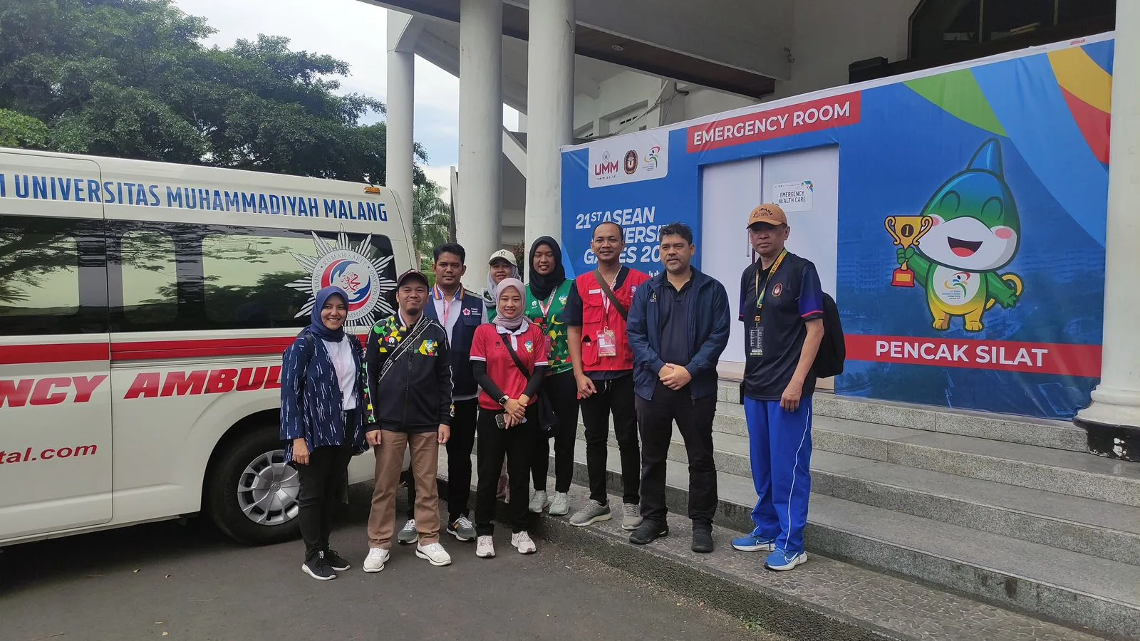 Tim Kesehatan AUG Pencak Silat. Ist