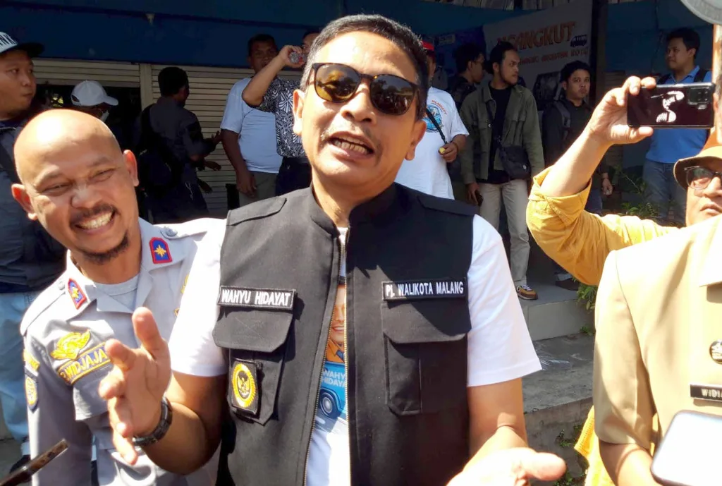 Penjabat Wali Kota Malang Wahyu Hidayat. Foto: Tugusatu/Bagus Suryo