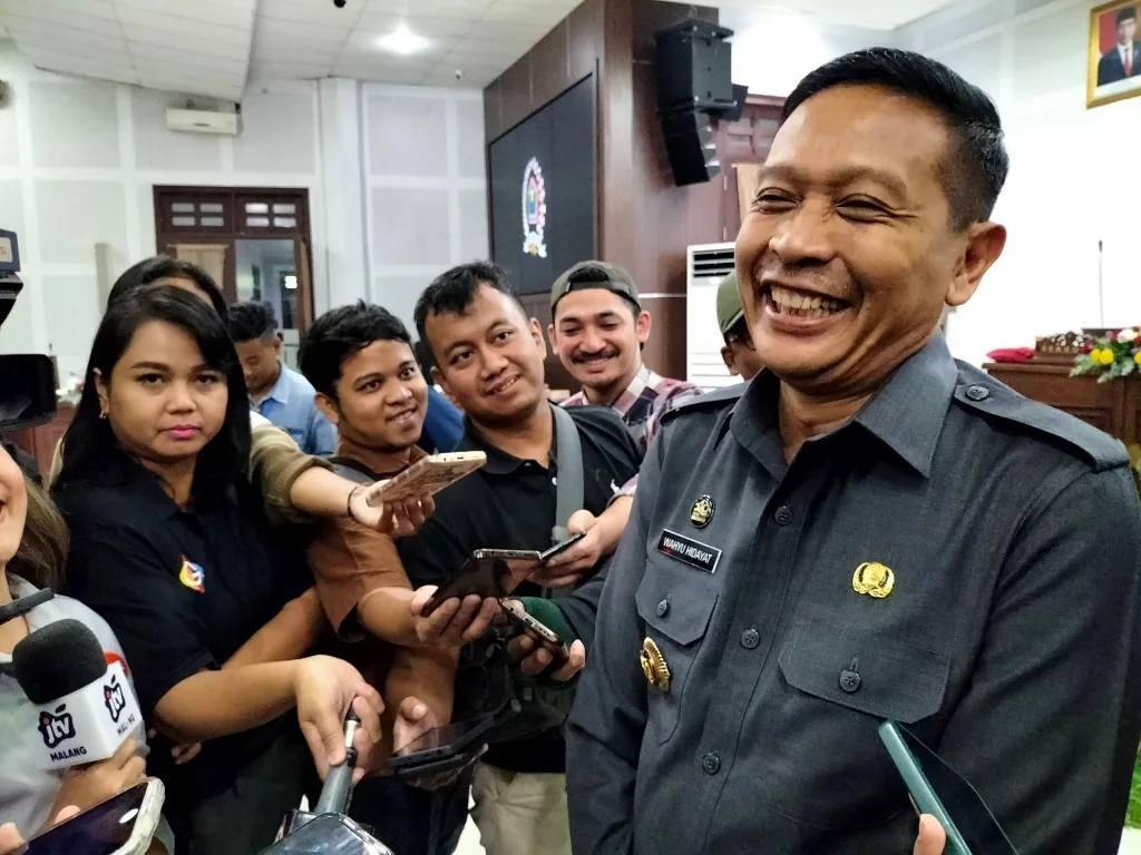 Penjabat Wali Kota Malang Wahyu Hidayat. Foto: Tugusatu/Bagus Suryo