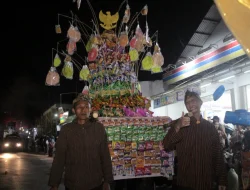 Kirab Tumpeng Robyong Semarakkan Grebek Suro di Situs Watu Gong