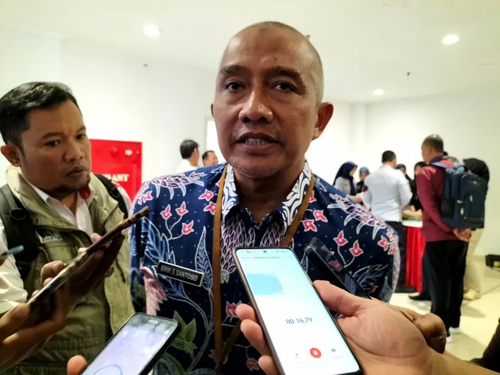 Sekda Kota Malang Erik Setyo Santoso. Foto: Tugusatu/Bagus Suryo