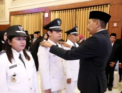 Jelang Akhiri Tugas, Wahyu Hidayat Lantik Pejabat untuk Tingkatkan Kinerja