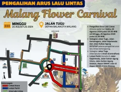 Kota Malang Padat Karnaval, Gelaran Malang Flower Carnival Paling Menyedot Pengunjung. Simak Jalur Hindari Macet