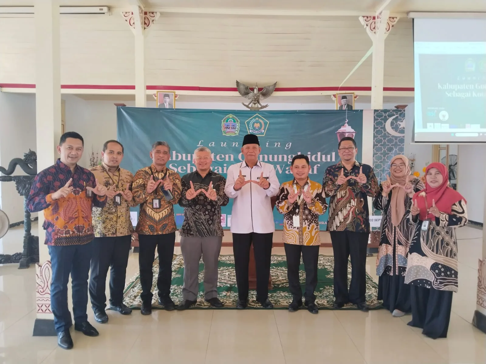 Penunjukan BSI Maslahat ditunjuk sebagai nadzir Program Kota Wakaf Wonosari Gunung Kidul. Istimewa