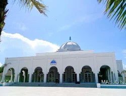 Pendiri TIKI dan JNE Resmikan Masjid Nur’aini Kepulauan Bangka Belitung