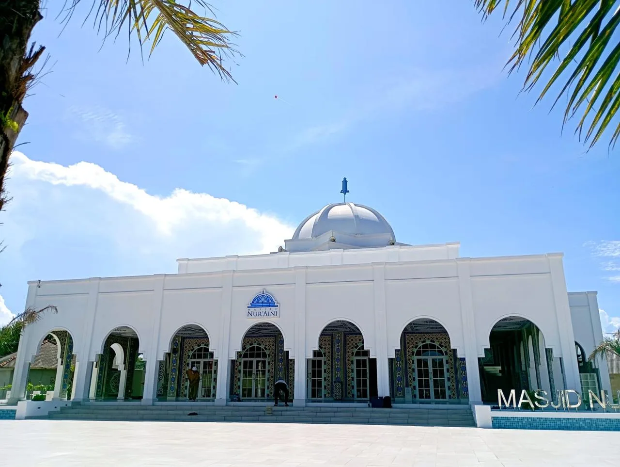 Masjid Nur’aini di Kurau Barat, Kecamatan Koba, Kabupaten Bangka Tengah. Istimewa