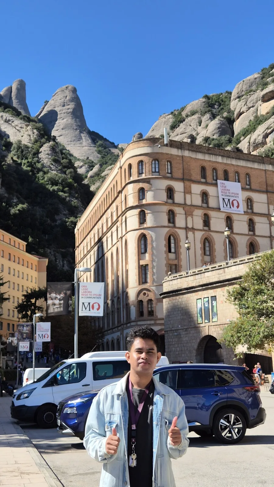 Aloysius Gonzaga Alnabe, Mahasiswa Hubungan Internasional (HI) Universitas Muhammadiyah Malang (UMM) di Barcelona. Istimewa