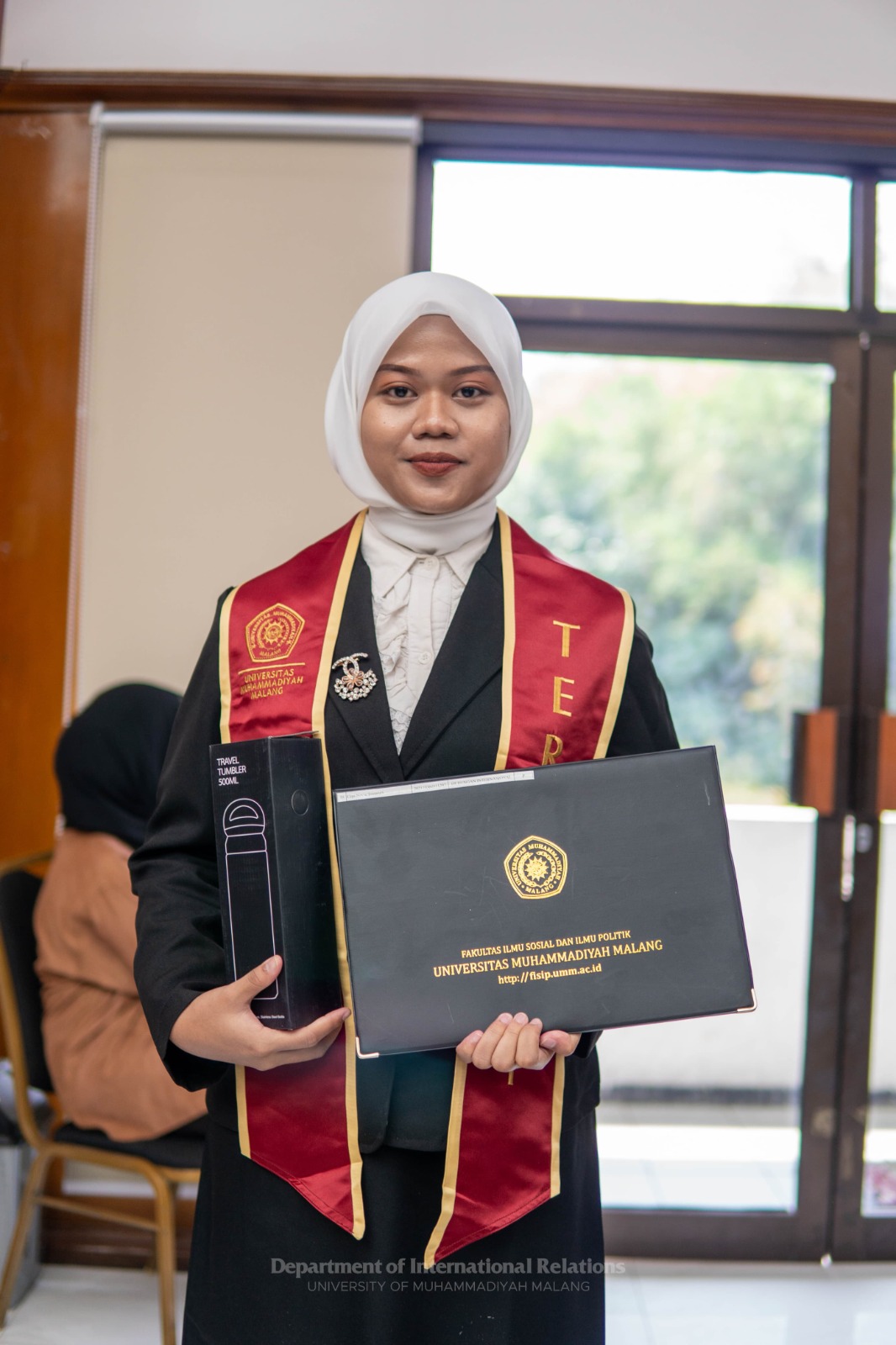 Cepi Novia Tristantri, wisudawan Universitas Muhammadiyah Malang (UMM). Istimewa