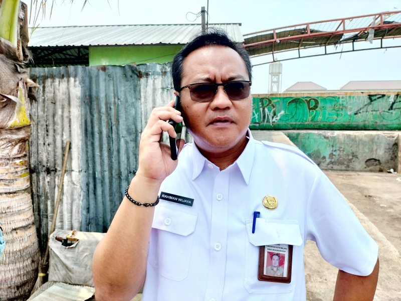 Kepala DLH Noer Rahman Wijaya akan bekerja sama dengan investor untuk mengelola sampah di TPA Supit Urang. Tugusatu/Bagus Suryo