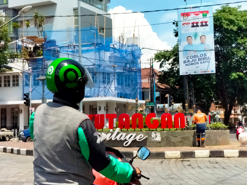 Dishub Kota Malang akan membangun gedung parkir di Kayutangan Heritage pada 2025. Foto: Tugusatu/Bagus Suryo