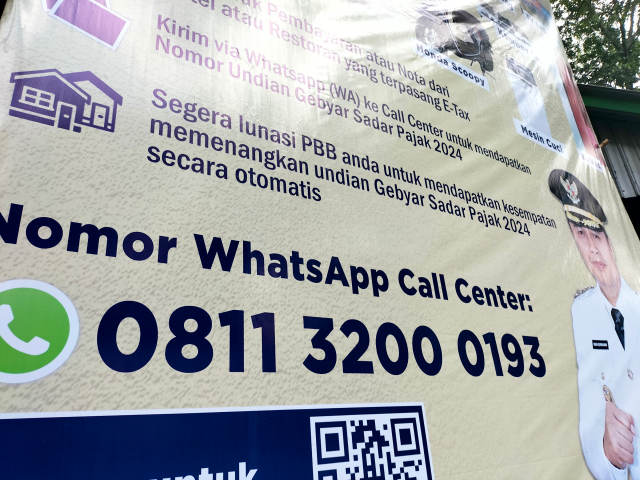 Pemkot Malang gencar sosialisasi taat bayar PBB. Foto: Tugusatu/Bagus Suryo
