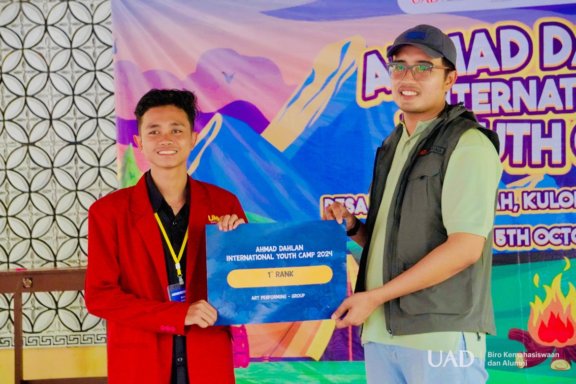 Afta Gita Muhammad, mahasiswa Prodi Manajemen Universitas Muhammadiyah Malang (UMM). Istimewa