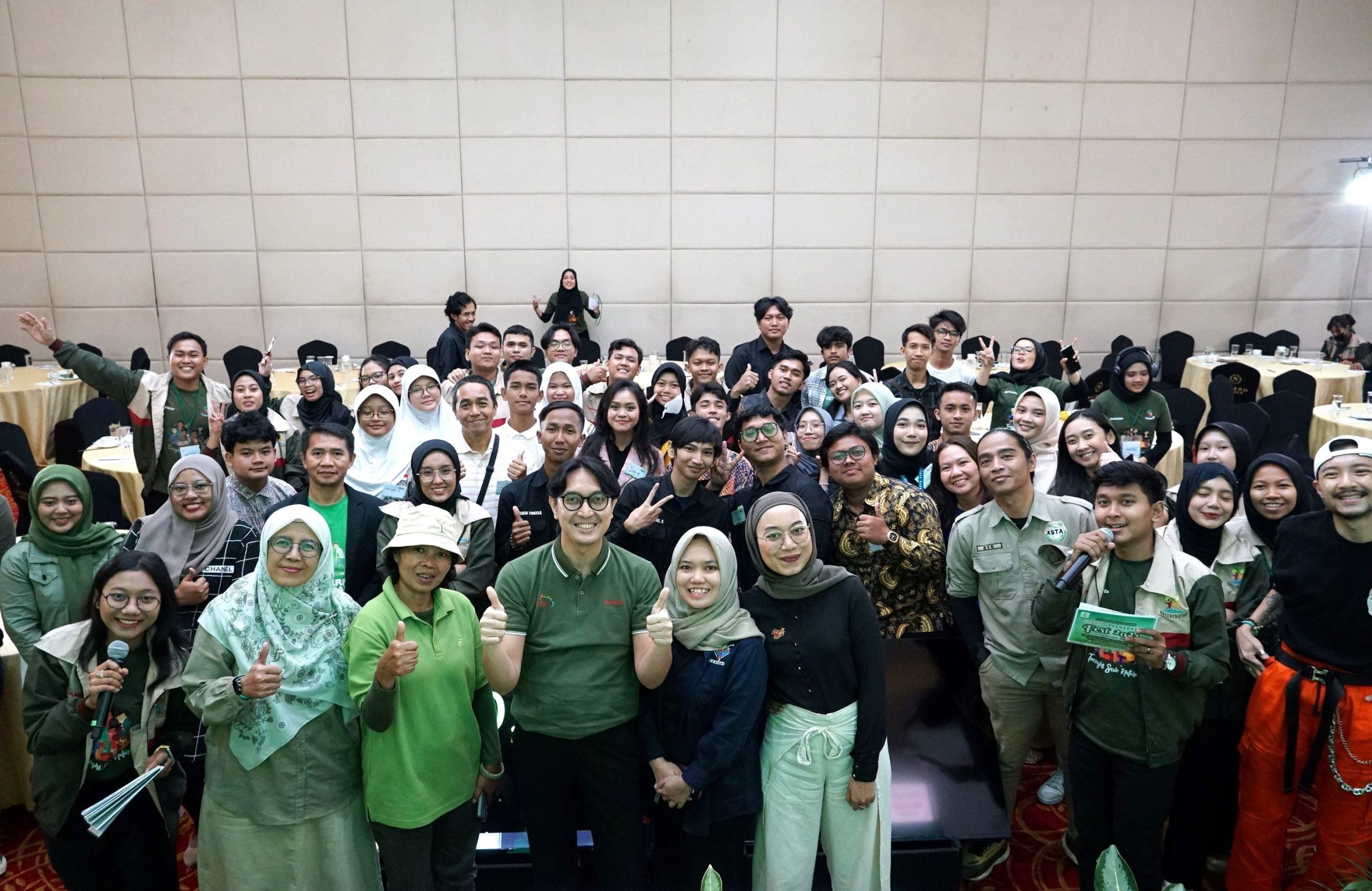 Salah satu kegiatan Sharp Greenerator. Istimewa