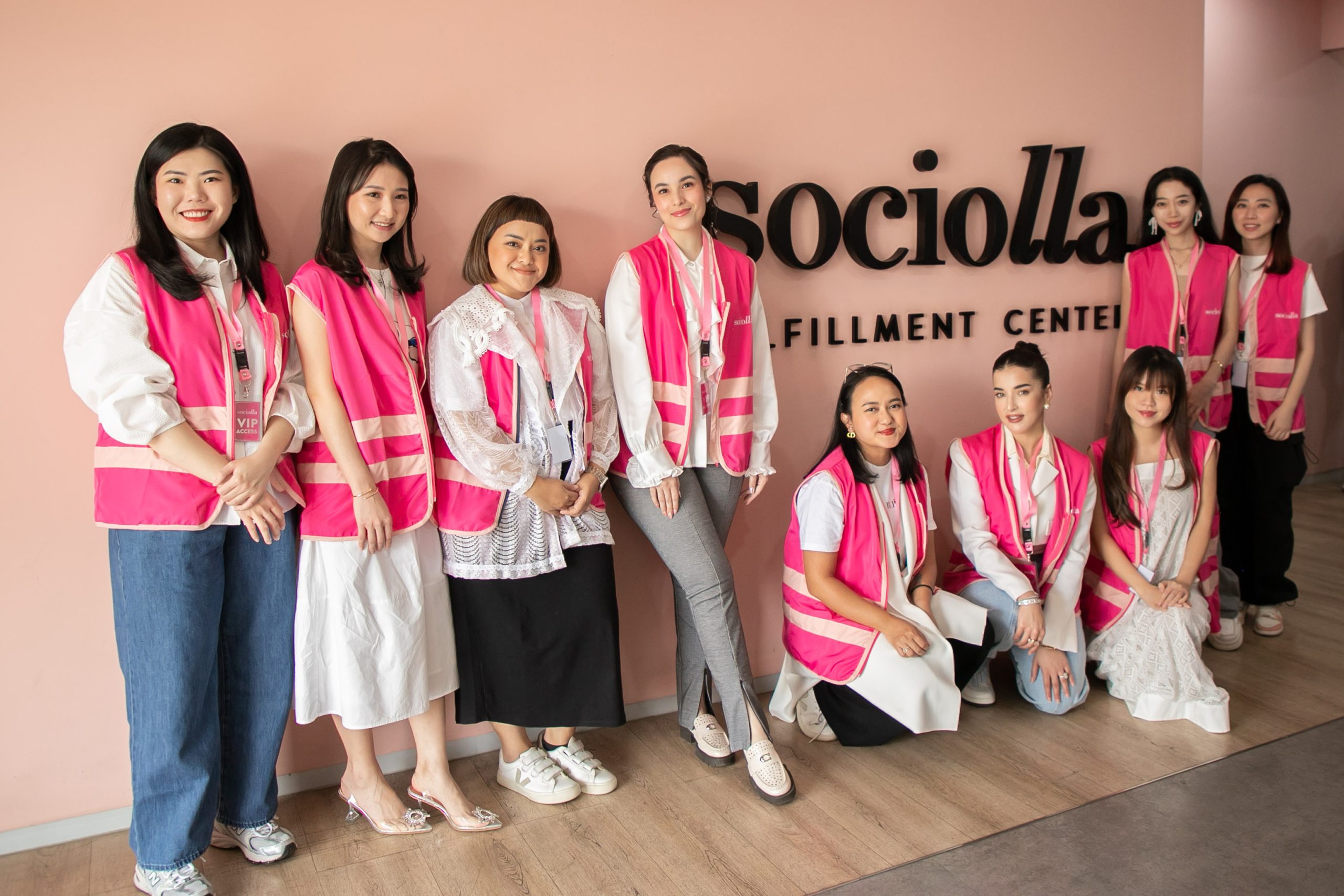 Kunjungan para founder brand lokal di gudang terbesar milik Sociolla pada tanggal 20 Agustus 2024 di Cikupa. Istimewa