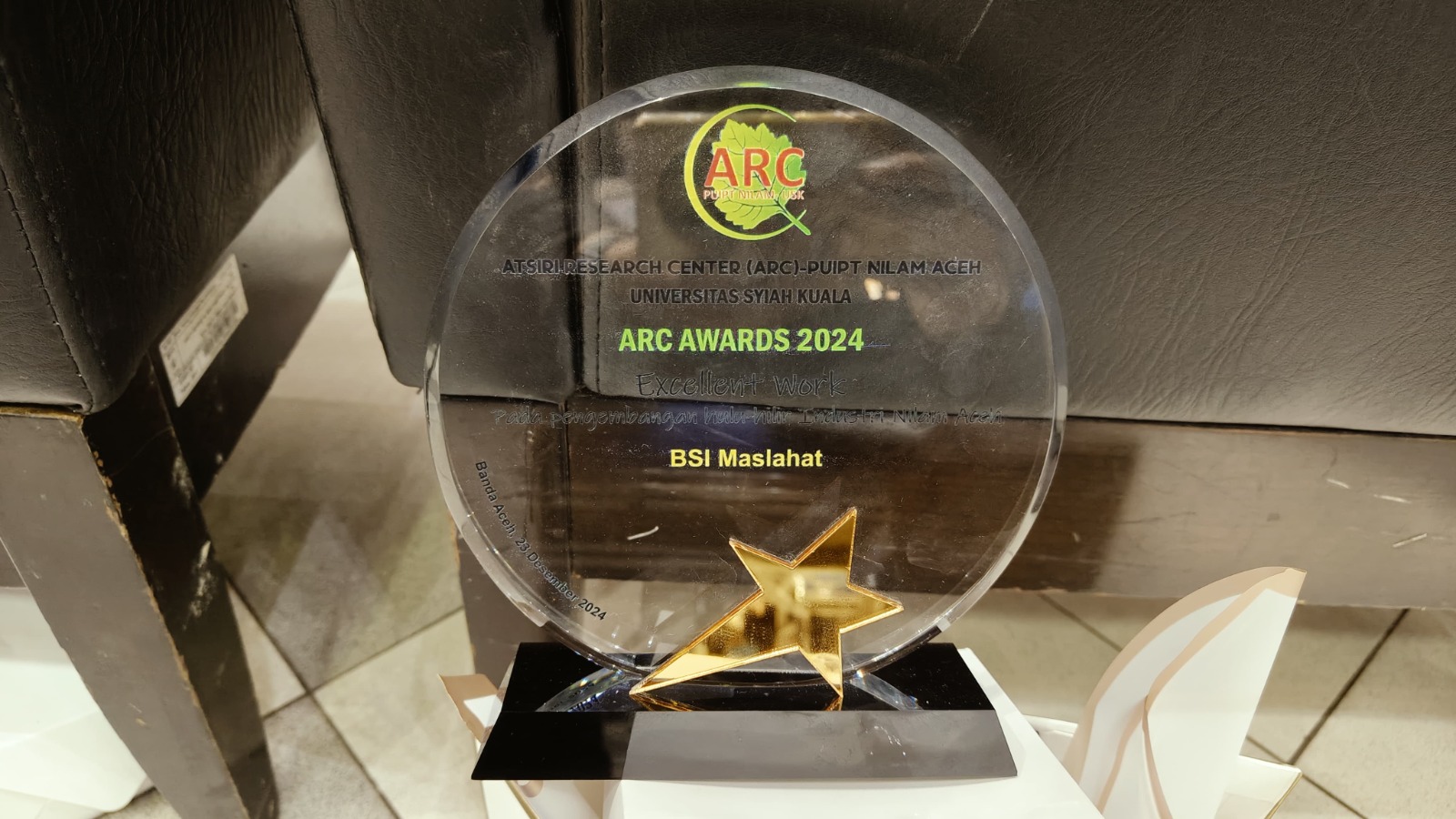 Raih Atsiri Research Center (ARC) Awards 2024. Istimewa