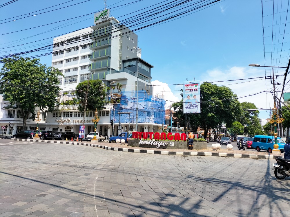 Foto ilustrasi hotel di kawasan Kayutangan Heritage, Kota Malang. Foto: Tugusatu/Bagus Suryo
