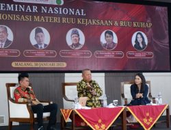 Ciptakan Sistem Peradilan Berkeadilan,  Penting  Sinkronisasi RUU Kejaksaan dan KUHAP