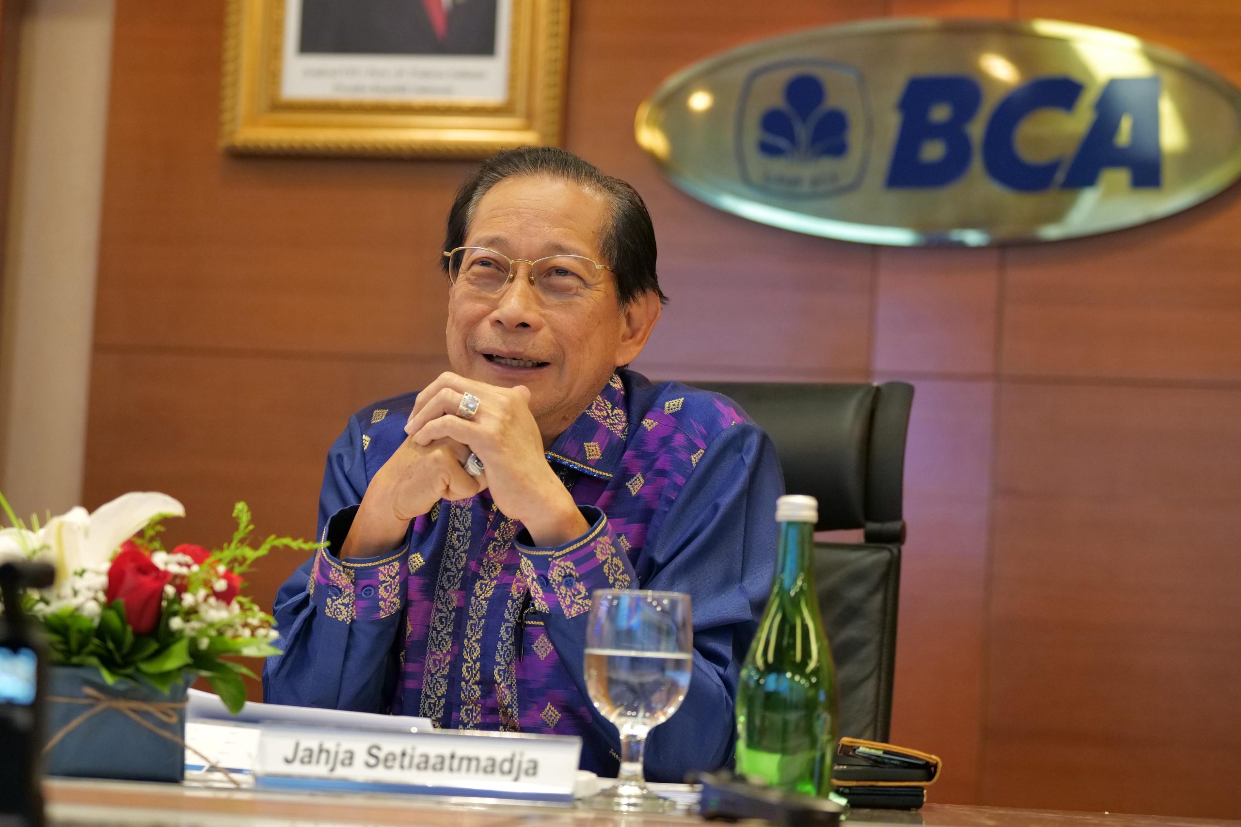 Presiden Direktur PT Bank Central Asia Tbk, Jahja Setiaatmadja. Istimewa