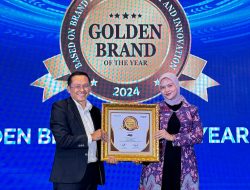 Jaga Kualitas Layanan, JNE Raih Penghargaan Golden Brand of The Year 2024