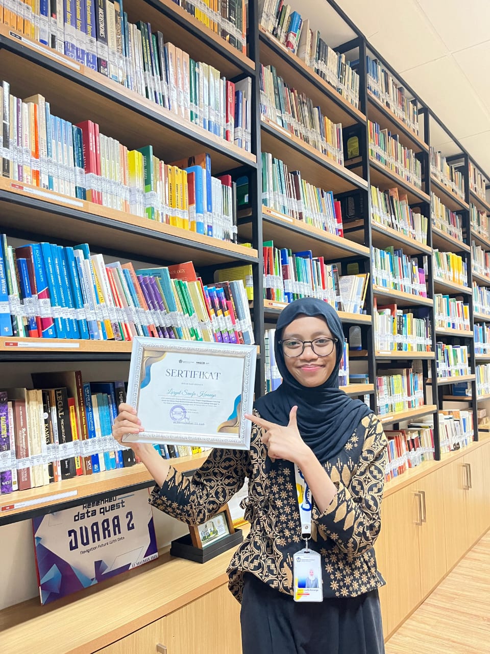 Laryn Sawfa Kenanga, Mahasiswa Prodi Informatika Universitas Muhammadiyah Malang (UMM0. Istimewa