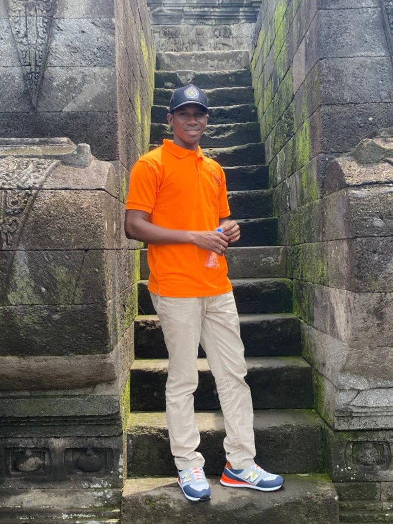 Boubacar Demba Barry, seorang mahasiswa Universitas Muhammadiyah Malang (UMM) asal Guinea, Conakry, Afrika Barat. Istimewa