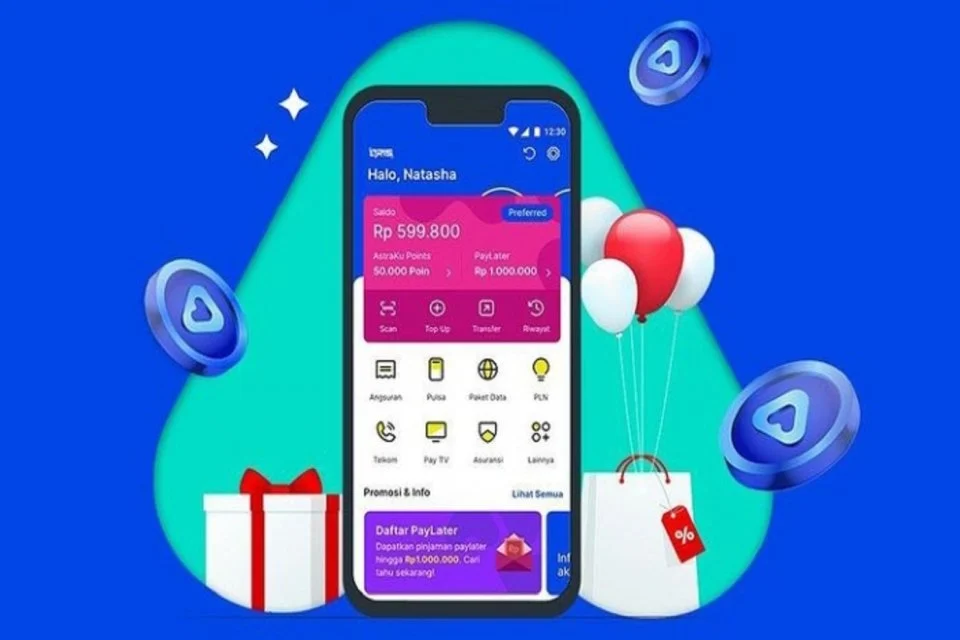 Aplikasi pembayaran digital AstraPay. Istimewa