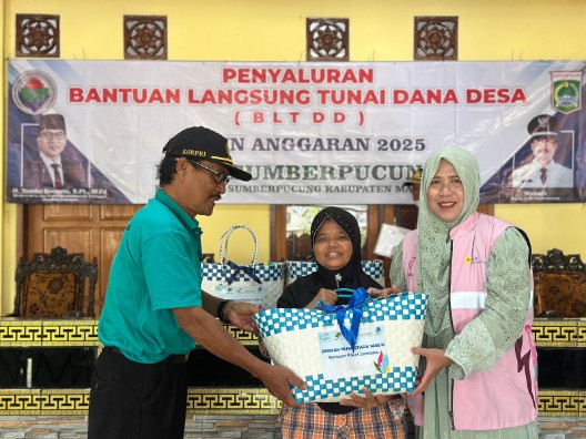 Program Berkah Nusantara PLN Nusantara Power Unit Pembangkitan Brantas sentuh warga Sumberpucung.