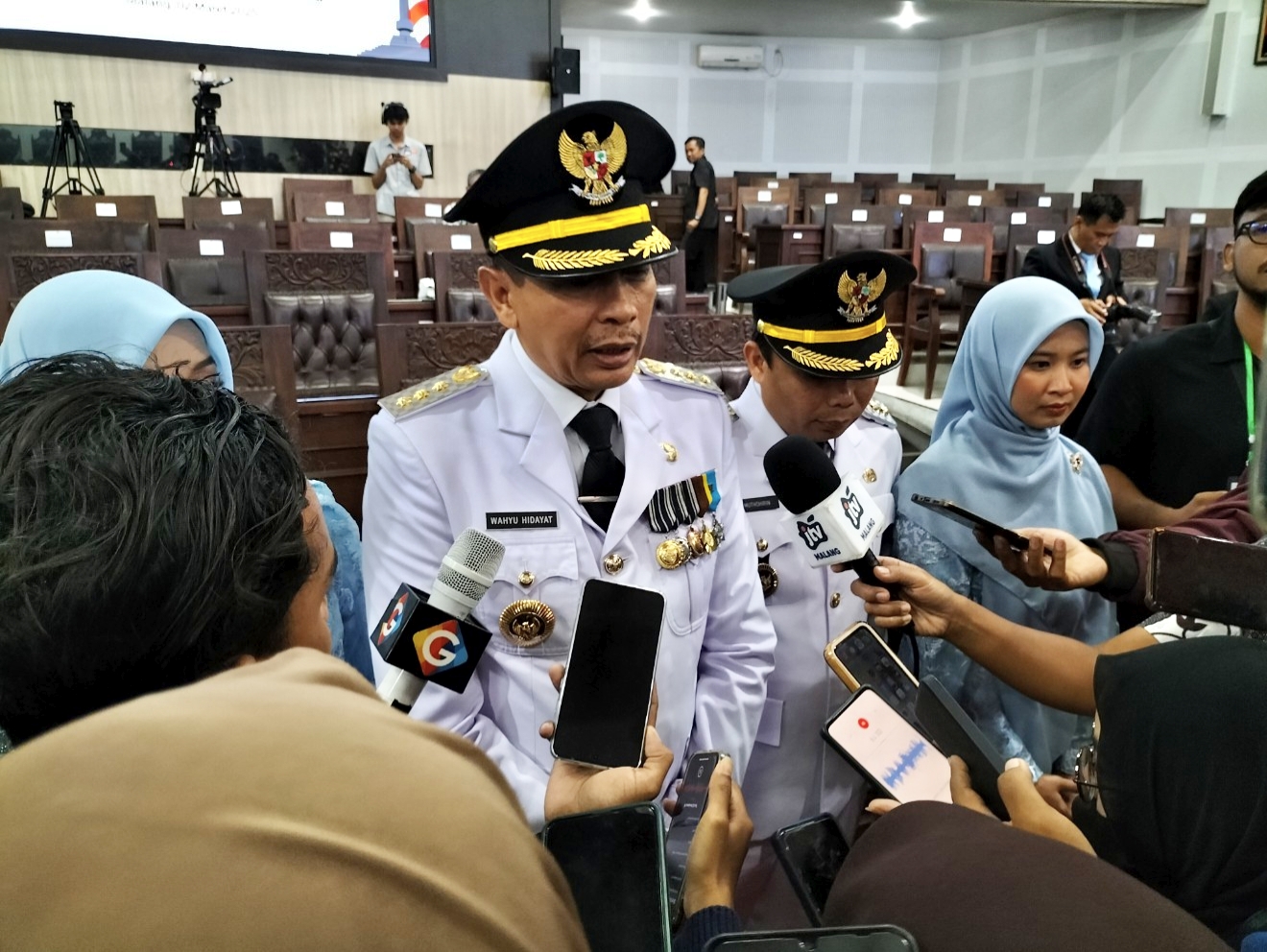 Wali Kota Malang Wahyu Hidayat segera menangani banjir di Suhat. Foto: Tugusatu/Bagus Suryo