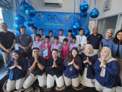 Syukuran Pindah Gedung Kantor Cabang Sidoarjo 3 Waru, WOM Finance Santuni Anak Panti Asuhan