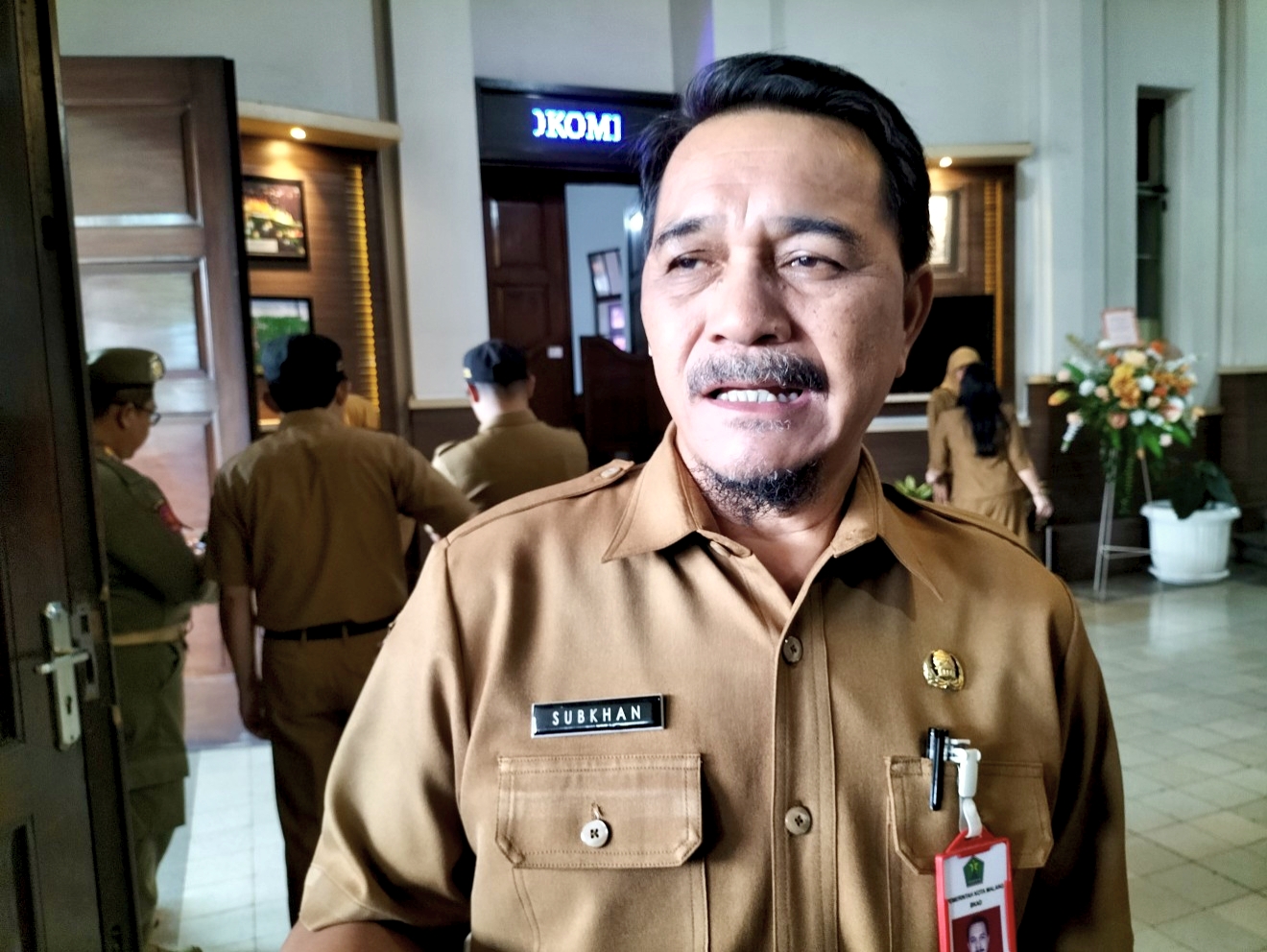 Kepala Badan Keuangan dan Aset Daerah (BKAD) Kota Malang, Subkhan. Foto: Tugusatu/Bagus Suryo