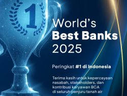 BCA Pertahankan Posisi sebagai Bank Terbaik di Indonesia Versi Forbes