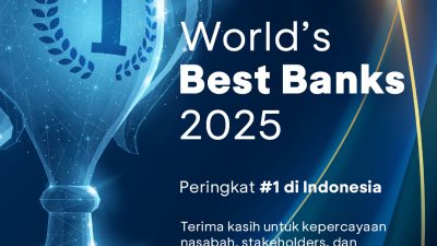 BCA Pertahankan Posisi sebagai Bank Terbaik di Indonesia Versi Forbes