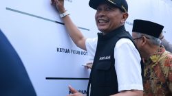 Wali Kota Malang Wahyu Hidayat mendeklarasikan antipremanisme dan ormas bermasalah bersama Forkopimda, Jumat (23/5). Foto: dok Bagian Prokompim Kota Malang
