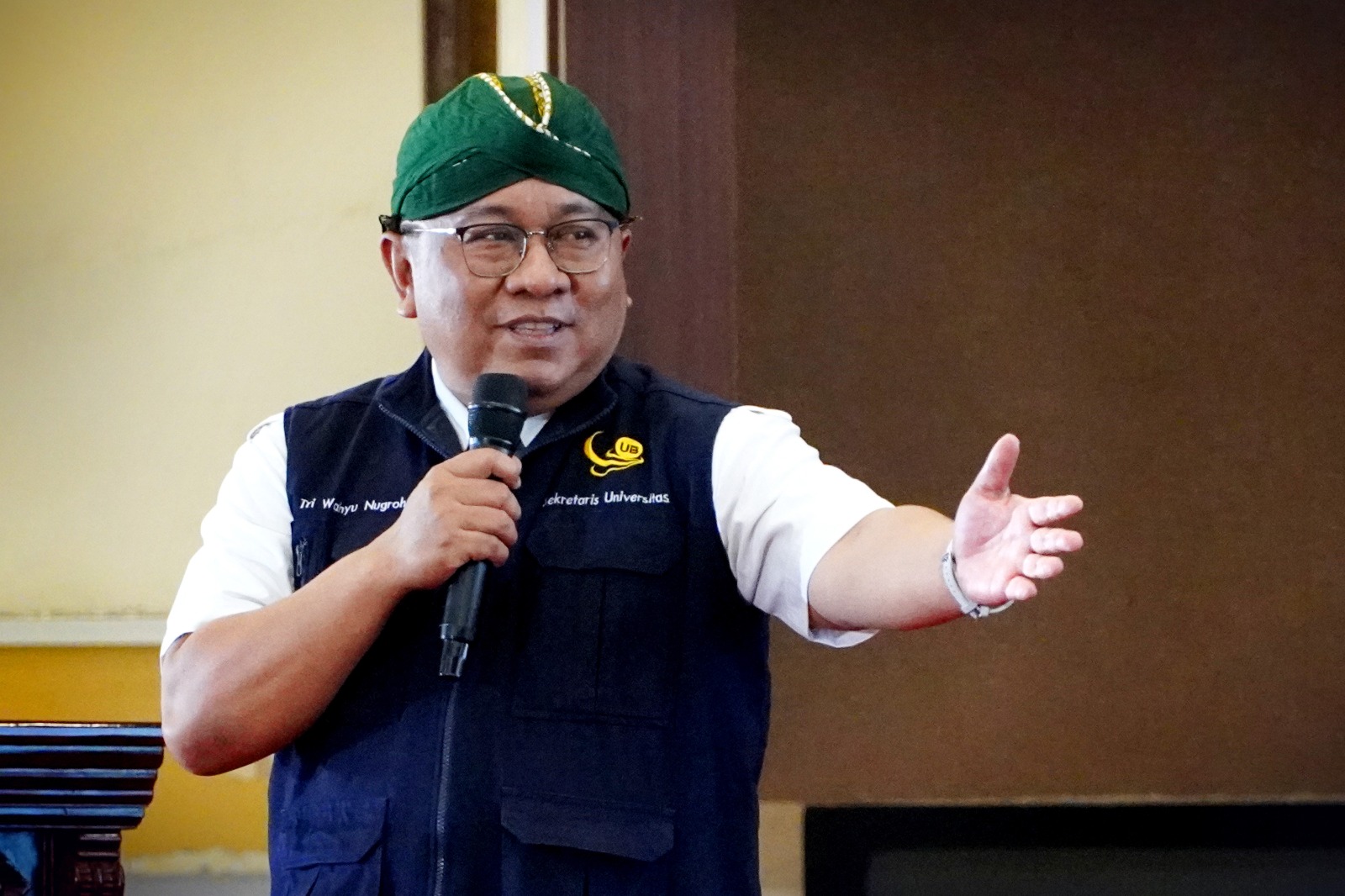 Sekretaris Universitas Brawijaya, Tri Wahyu Nugroho. Istimewa
