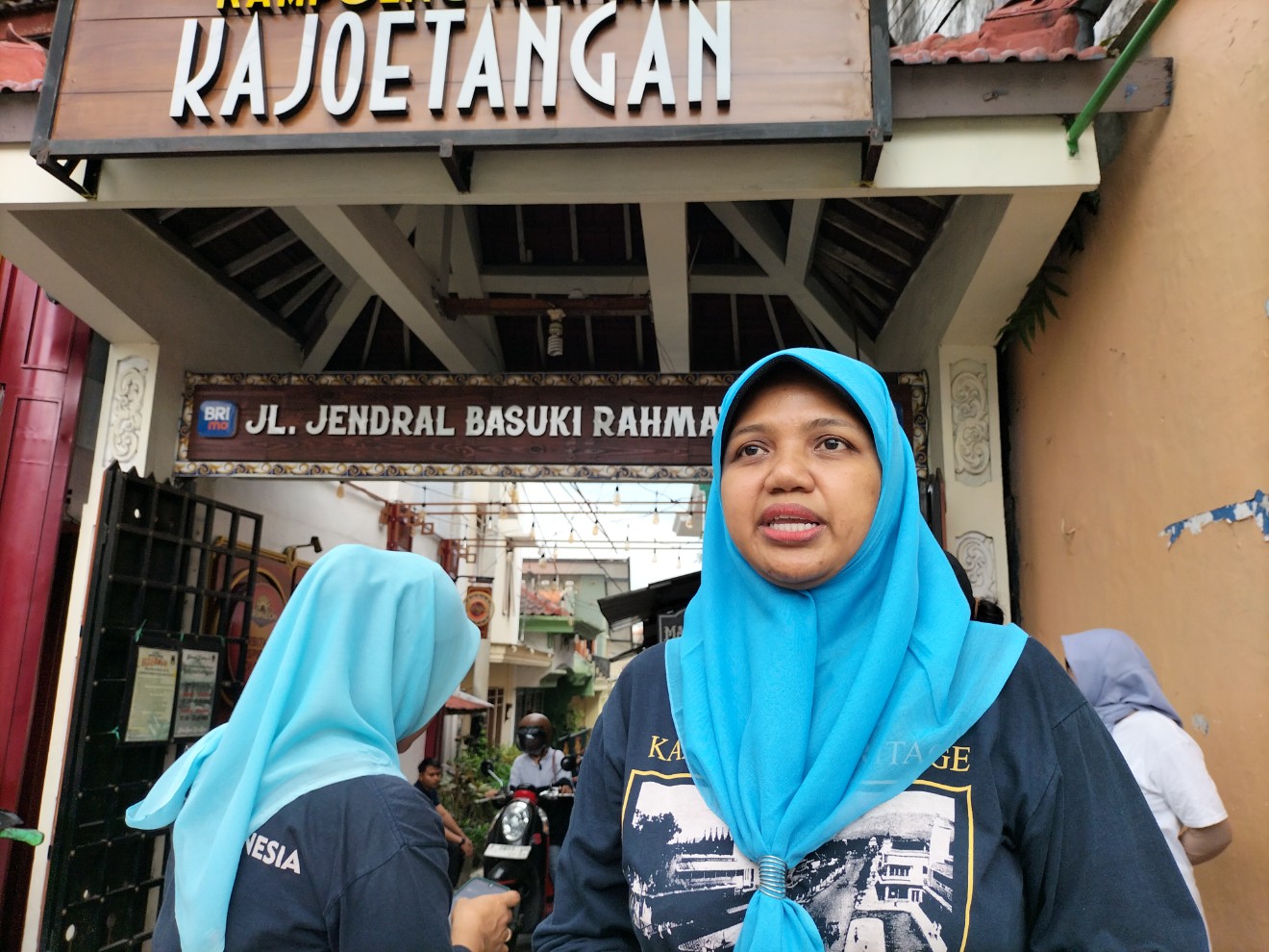 Ketua Pokdarwis Kayutangan, Kota Malang, Jawa Timur, Mila Kurniawati. Foto: Tugusatu/Bagus Suryo
