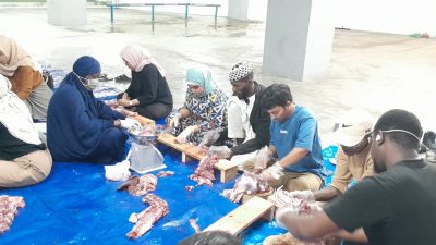 Kurban di FIA UB Libatkan Mahasiswa Asing