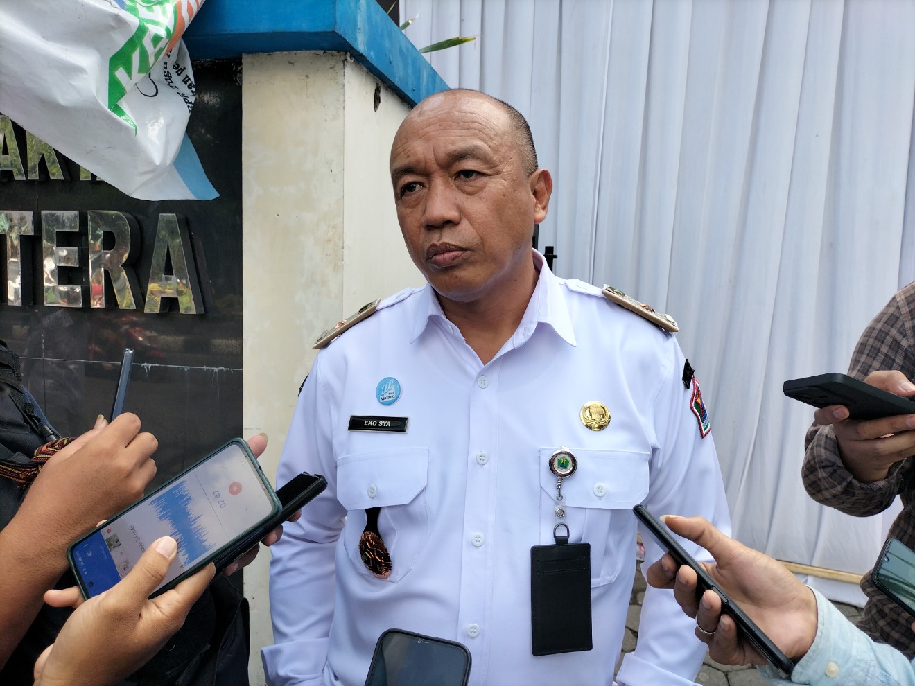 Kepala Diskopindag Kota Malang Eko Sri Yuliadi akan mengembangkan pasar tematik kuliner. Foto: Tugusatu/Bagus Suryo