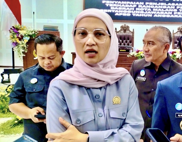Ketua DPRD Kota Malang Amithya Ratnanggani Siraduhita. Tugusatu/Bagus Suryo