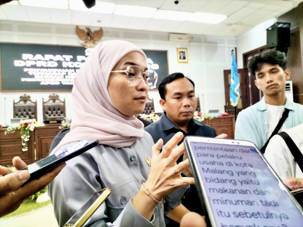 Ketua DPRD Kota Malang, Jawa Timur, Amithya Ratnanggani Siraduhita. Foto: Tugusatu/Bagus Suryo