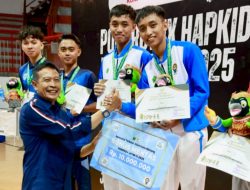 Wali Kota Wahyu Guyur Bonus Peraih Emas Hapkido
