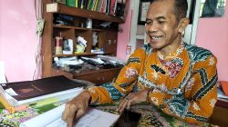 Ketua Koperasi Kelurahan Merah Putih Bumiayu, Kota Malang, Wusono. Foto: Tugusatu/Bagus Suryo