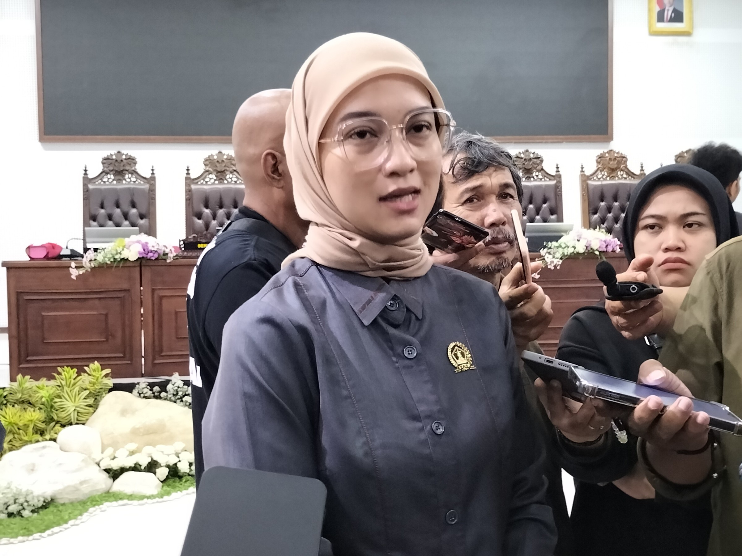 Ketua DPRD Kota Malang Amithya Ratnanggani Siraduhita. Foto: Tugusatu/Bagus Suryo